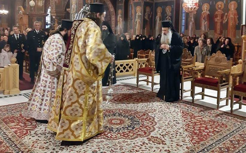 Εόρτασε την ονομαστική του εορτή ο Μητροπολίτης Σταγών και Μετεώρων κ.κ. Θεόκλητος