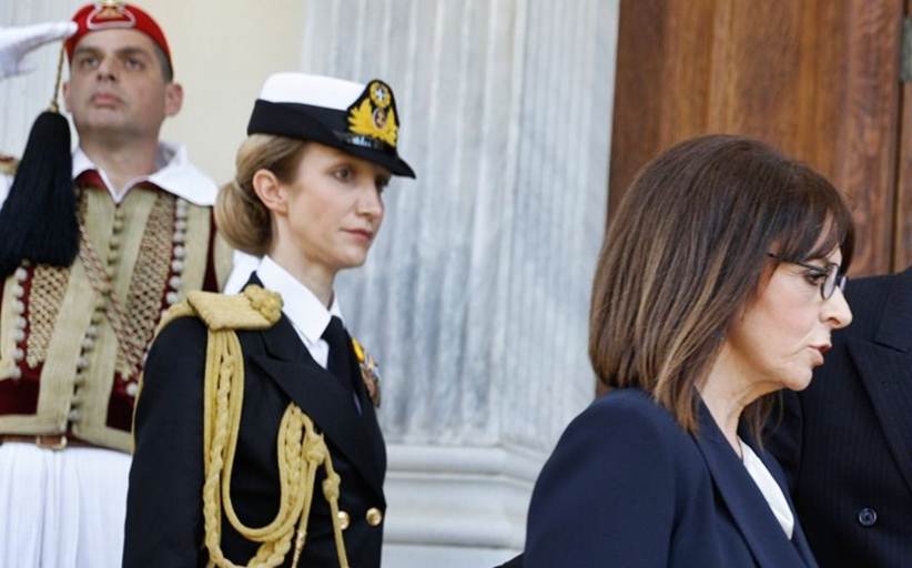 Η πρώτη υπασπίστρια της... πρώτης γυναίκας Προέδρου της Δημοκρατίας