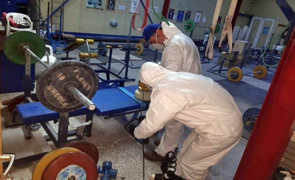 «Μέτρα Πρόληψης Αποφυγής και Περιορισμού της Διάδοσης Sars-Cov-2 σε αθλητικές εγκαταστάσεις»
