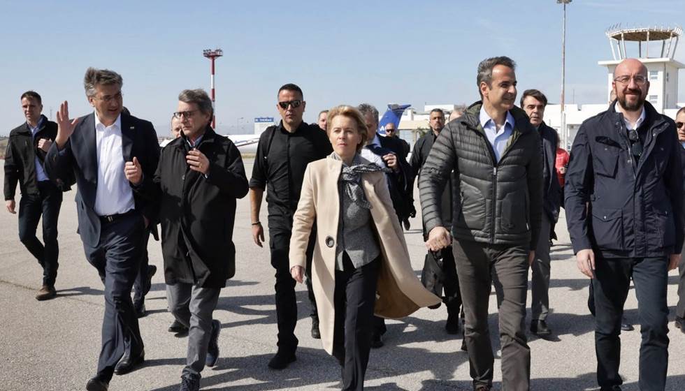 Φον Ντερ Λάιεν: Η Ελλάδα αποτελεί ευρωπαϊκή ασπίδα - 700 εκατ. έκτακτη ενίσχυση