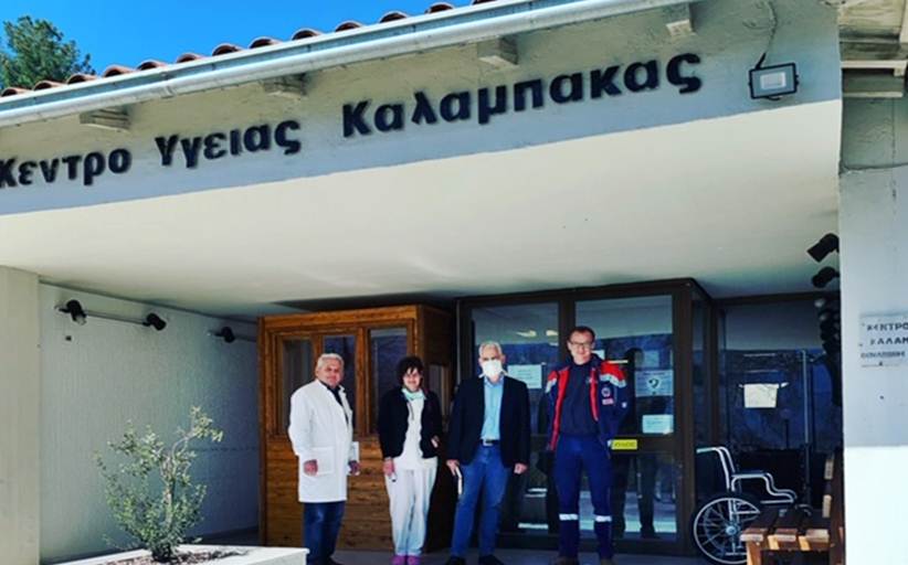Εθελοντικά στη διάθεση του ΚΥ Καλαμπάκας ο Χρίστος Λιάπης, για την αντιμετώπιση ψυχιατρικών επειγόντων περιστατικών εν μέσω COVID19