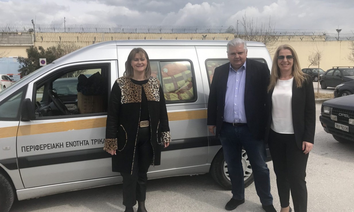 Ευχαριστήρια επιστολή της Διευθύντριας κας Λύτσιου προς τον Αντιπεριφερειάρχη Τρικάλων κ.Μιχαλάκη