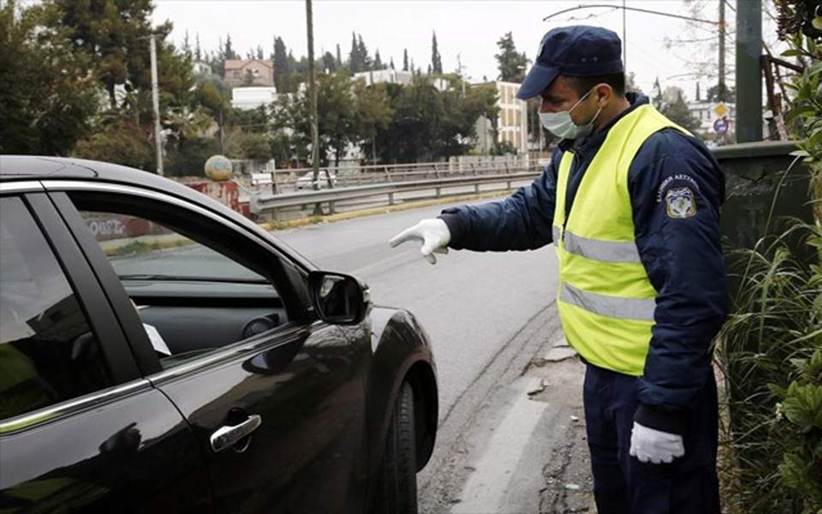 Πάνω από 4.000 πρόστιμα για άσκοπες μετακινήσεις από τη Δευτέρα