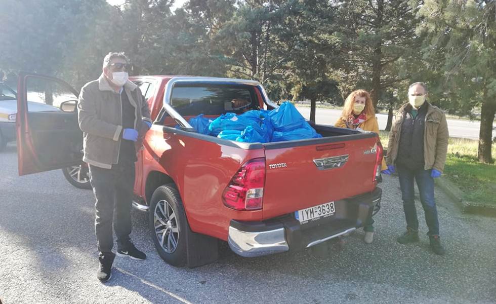 Διανεμήθηκαν τρόφιμα για τους δικαιούχους του προγράμματος ΤΕΒΑ