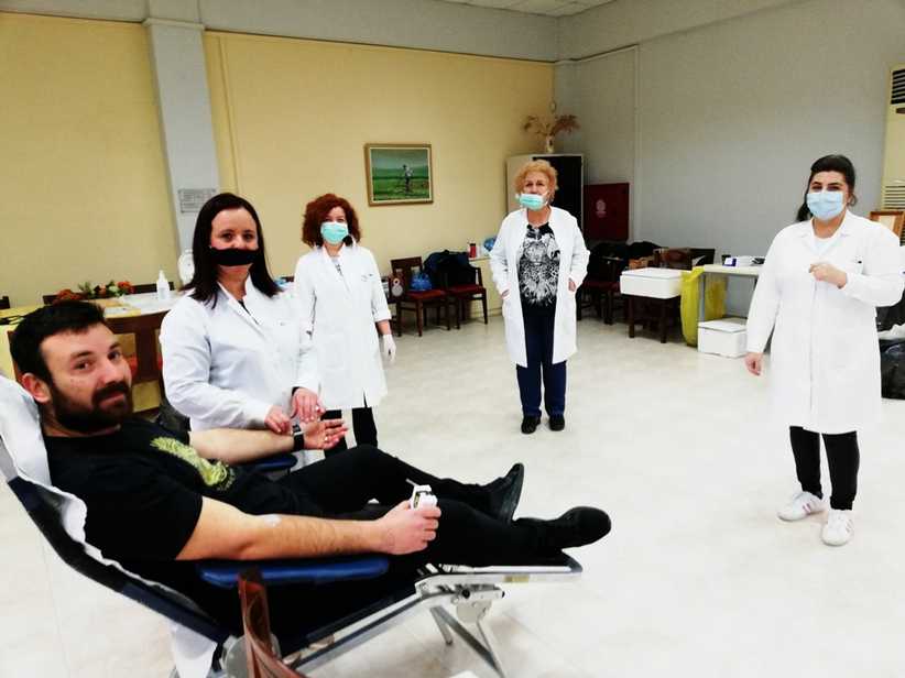 Για αιμοδοσία βγήκαν από το σπίτι οι τρικαλινοί/ες