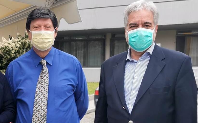 Επίσκεψη στο Γ.Νοσοκομείο Τρικάλων πραγματοποίησε ο Διοικητής της 5ης Υ.Περιφέρειας