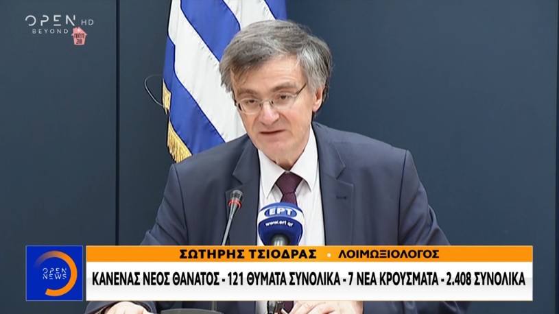 Eυχάριστες ειδήσεις είχε η ενημέρωση της Τετάρτης από τον Σωτήρη Τσιόδρα