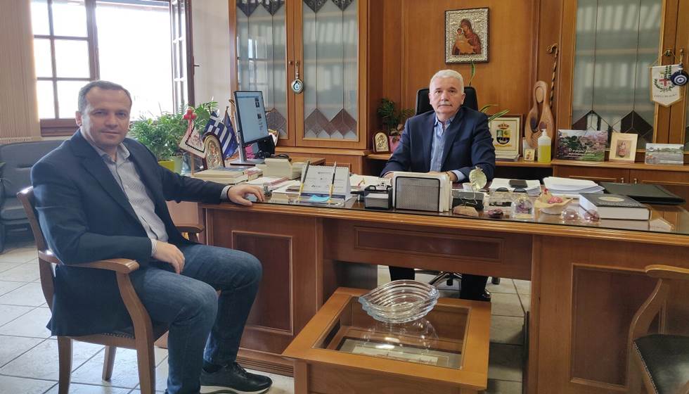 Συνάντηση του Δημάρχου Μετεώρων με τον Βουλευτή Ν. Τρικάλων κ. Αθανάσιο Λιούτα