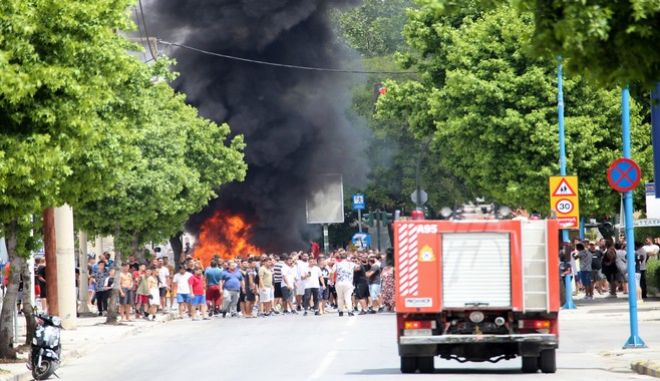 Νέα Σμύρνη Λάρισας: Επεισόδια στον οικισμό Ρομά