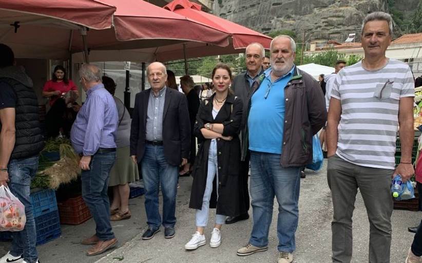 Περιοδεία πραγματοποίησε κλιμάκιο του ΣΥΡΙΖΑ στην Καλαμπάκα