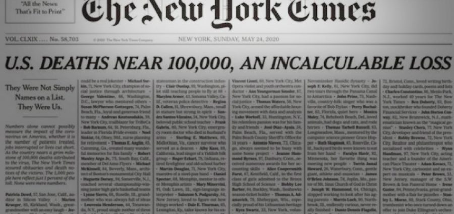 100.000 θάνατοι με ονοματεπώνυμο
