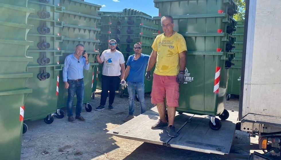 Προμήθεια εξοπλισμού προσωρινής αποθήκευσης απορριμμάτων