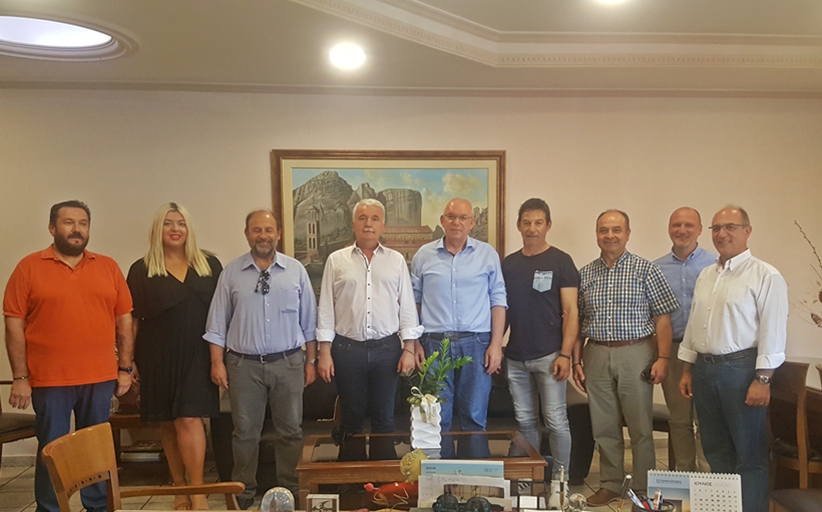 «ΜΕΤΕΩΡΩΝ ΛΙΘΟΠΟΛΙΣ»  Εθιμοτυπικές επισκέψεις του νέου Δ.Σ. σε Μητροπολίτη και Δήμαρχο
