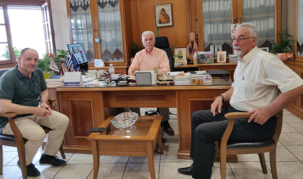 Τον Σύλλογο Πολυτέκνων Γονέων Ν. Τρικάλων υποδέχτηκε  ο Δήμαρχος Μετεώρων κ. Αλέκος