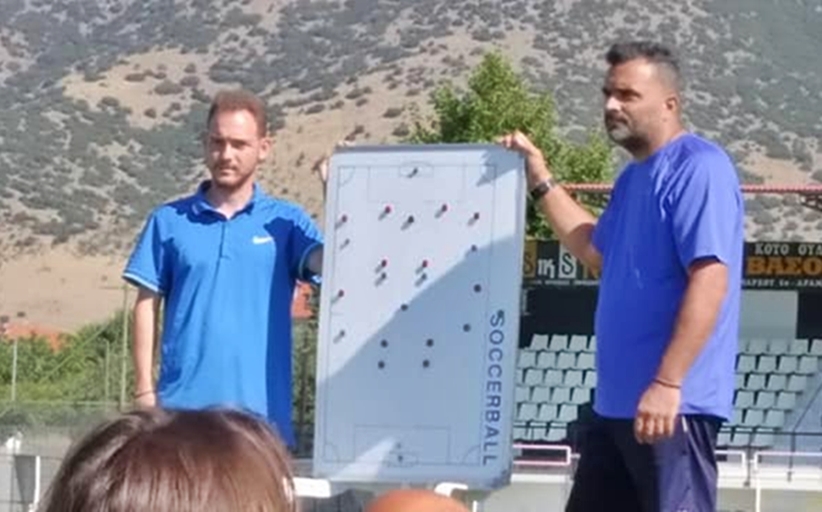 Ολοκλήρωσε τη σχολή UEFA A΄ ο προπονητής των Μετεώρων, κ. Νίκος Μανούρας