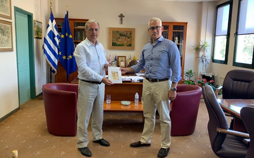 Ο Πρόεδρος του ΚΕΘΕΑ Χρίστος Λιάπης, με τον Αντιπεριφερειάρχη Χίου , για τις αναπτυξιακές προοπτικές του ΚΕΘΕΑ στη Χίο