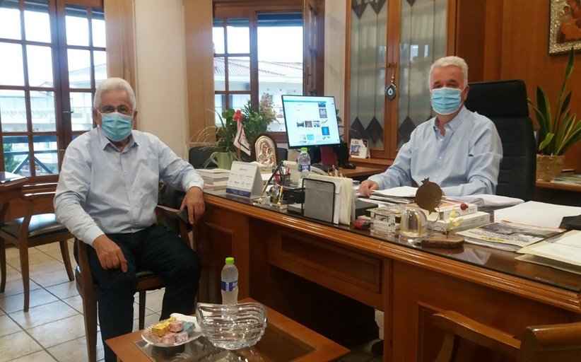 Τον Δήμαρχο Μετεώρων επισκέφθηκε ο Συντονιστής της Αποκεντρωμένης Διοίκησης Θεσσαλίας – Στερεάς Ελλάδας κ. Νικόλαος Ντίτορας