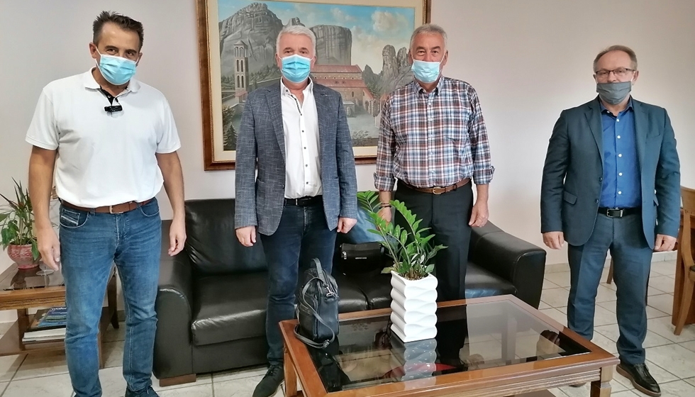 Ο  Σύλλογος Πολυτέκνων Ν. Τρικάλων στον Δήμαρχο Μετεώρων