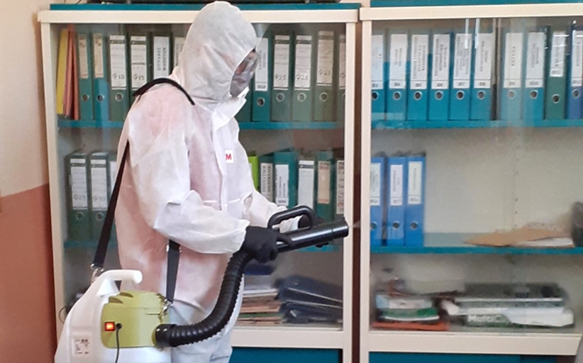 Περιβαλλοντικός καθαρισμός λόγω κρούσματος COVID-19 πραγματοποιήθηκε στο Δημοτικό Σχολείο Βασιλικής