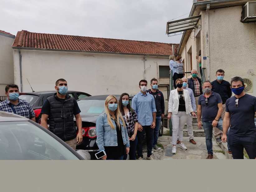 Στενή συνεργασία του Δήμου Μετεώρων με τον ΕΟΔΥ - Δειγματοληψία, ιχνηλάτιση και ενημέρωση από την κ. Νατσινα