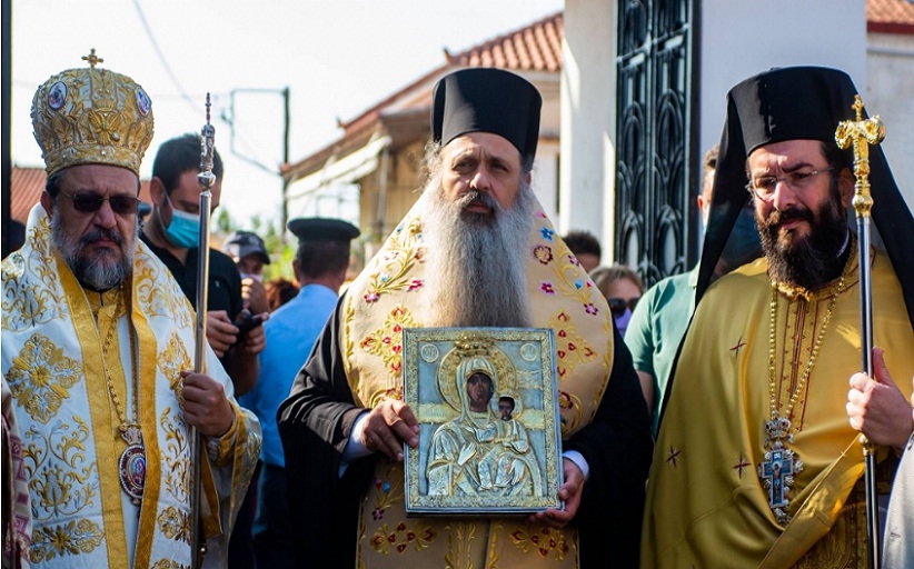 Ο Σεβ.Μητροπολίτης Σταγών και Μετεώρων κ.Θεόκλητος στην Ιερά Μονή Κοιμήσεως της Θεοτόκου Βουλκάνου