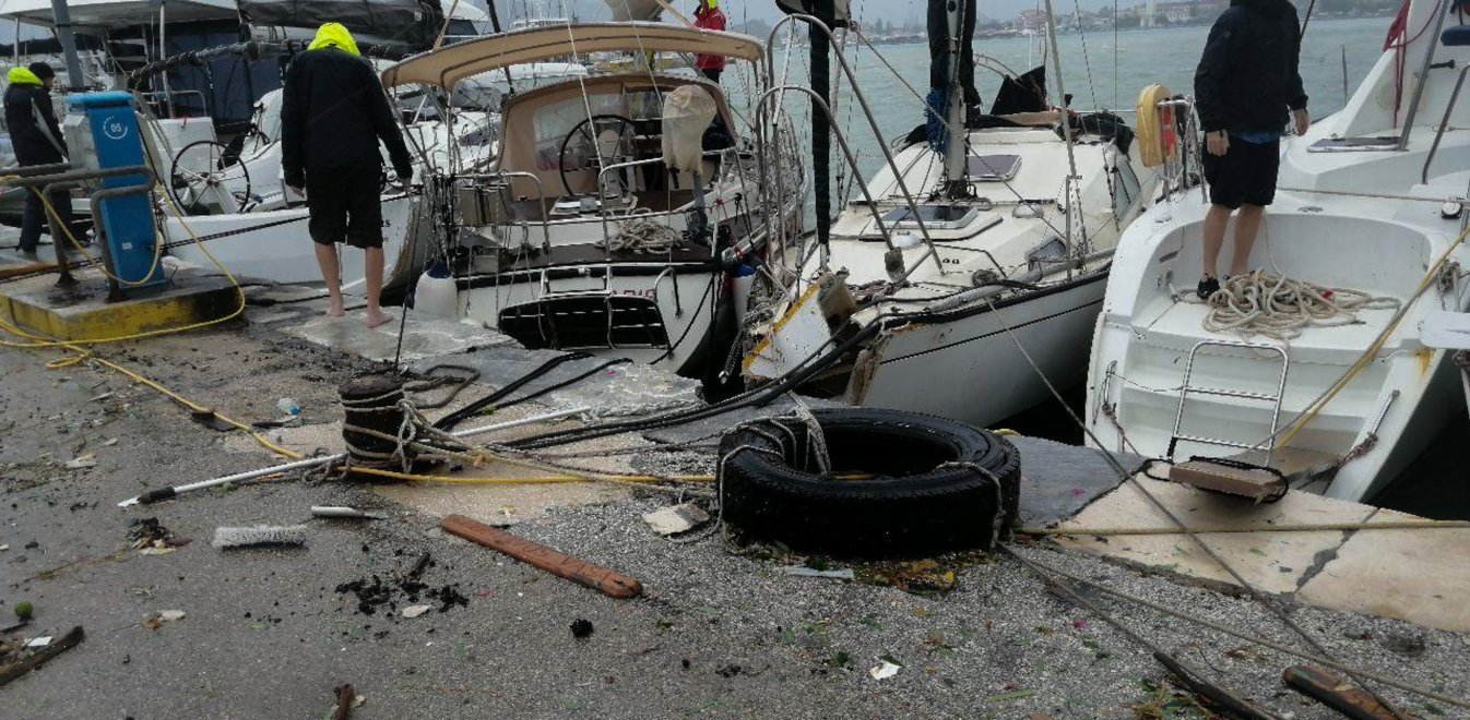 Ιανός: Καταστροφή στο Ιόνιο
