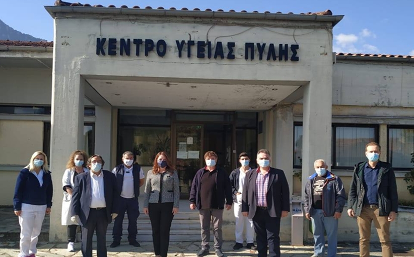 Η Κατερίνα Παπακώστα στο ΚΥ Πύλης