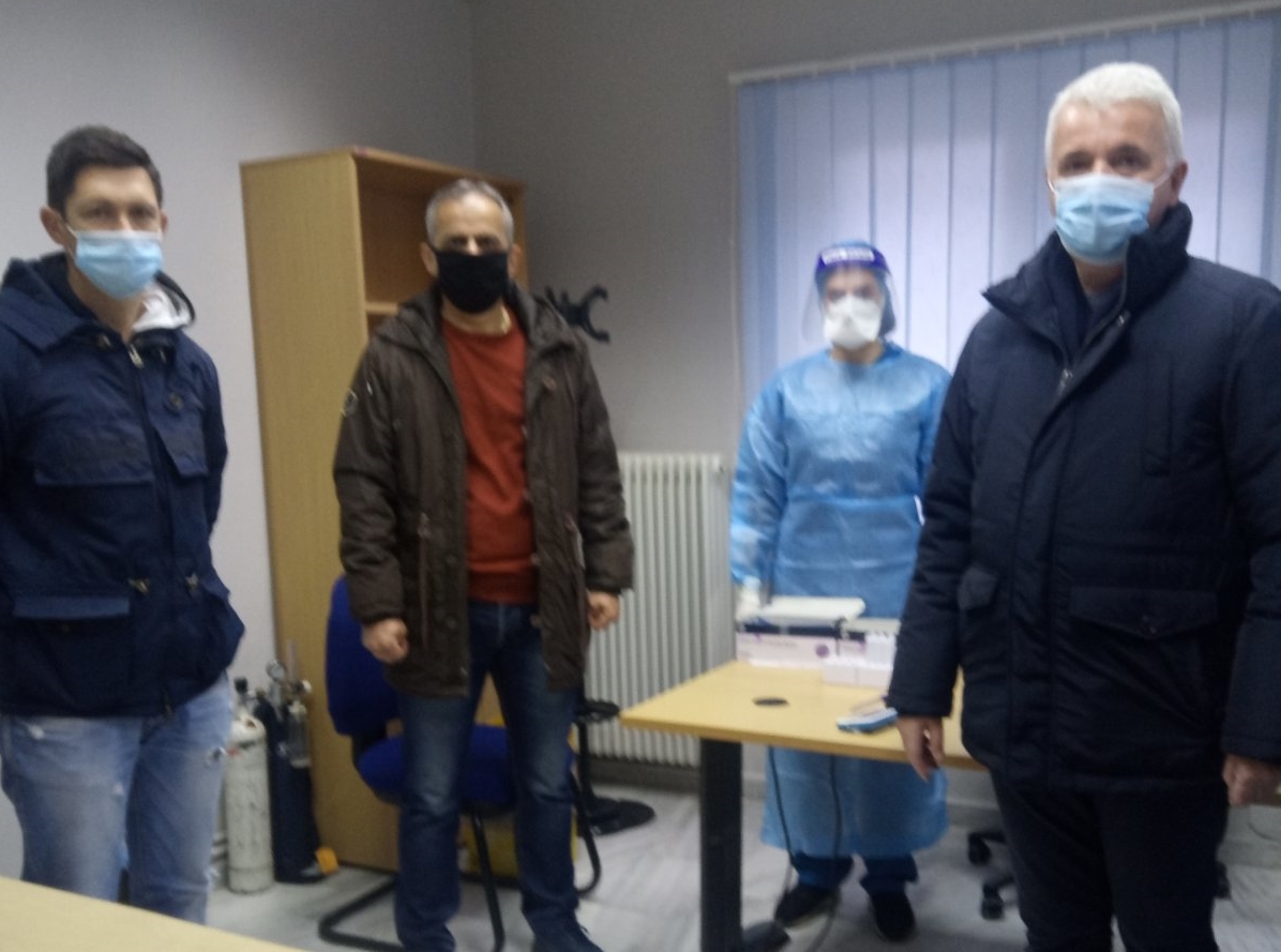 Rapid test και στη Βασιλική