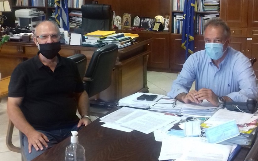 Ευχαριστήριο μήνυμα προς τον Περιφεριάρχη κ. Κώστα Αγοραστό και στον Αντιπεριφερειάρχη κ . Χρήστο Μιχαλάκη