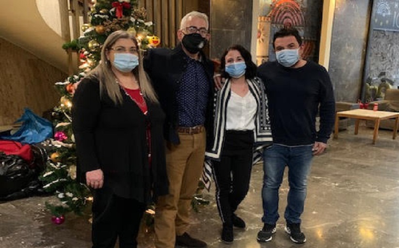 Στον Ξενώνα Μεταβατικής Φιλοξενίας Αστέγων Χρηστών, για τον εορτασμό των Χριστουγέννων, ο Πρόεδρος του ΚΕΘΕΑ, Χρίστος Λιάπης 
