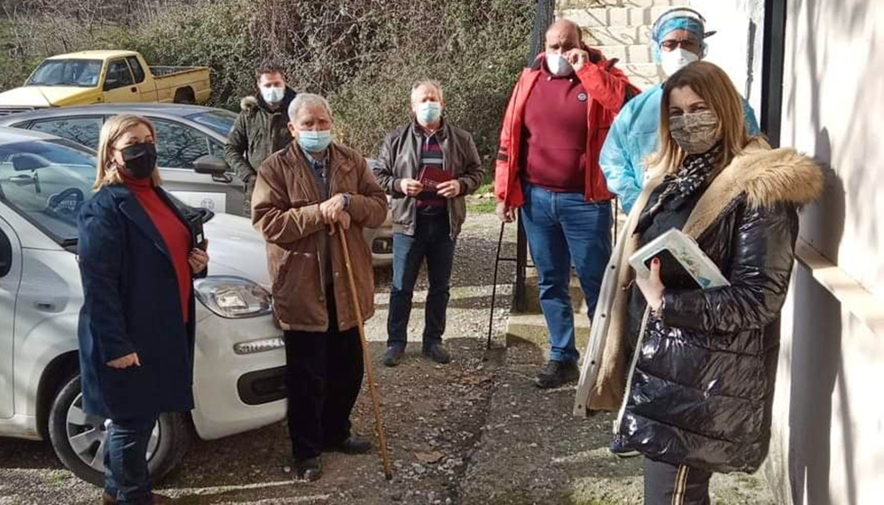 Rapid tests στην Κοινότητα Αμπελίων από τον Δήμο Μετεώρων και τον ΕΟΔΥ