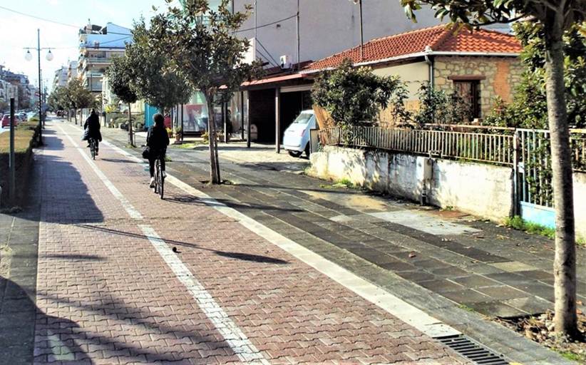 Δημοπρατείται η επέκταση του κεντρικού ποδηλατόδρομου των Τρικάλων