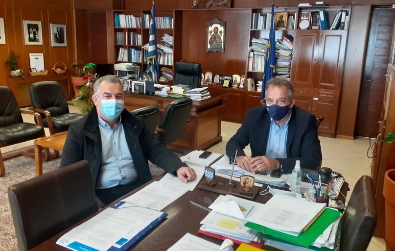 Επίσκεψη Μιχάλη Μπαγιώτη στην Περιφερειακή Ενότητα