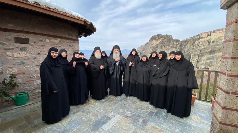 Ανάδειξη νέας Hγουμένης στη Ιερά Μονή Ρουσάνου Μετεώρων