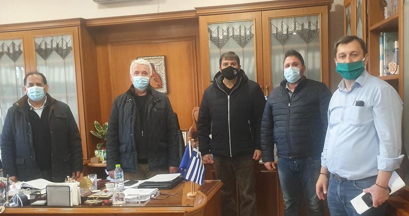 ΕΝΩΣΗΣ ΞΕΝΟΔΟΧΩΝ ΚΑΙ ΤΟΥΡΙΣΤΙΚΩΝ ΚΑΤΑΛΥΜΑΤΩΝ Π.Ε  ΤΡΙΚΑΛΩΝ:  Συνάντηση με τον Δήμαρχο Δήμου Μετεώρων