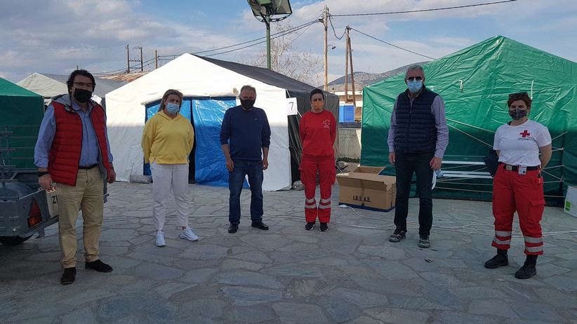Σύλλογος Γονέων 2ου Δημοτικού Καλαμπάκας:  Παραδόθηκαν στους σεισμόπληκτους τα είδη που συγκεντρώθηκαν