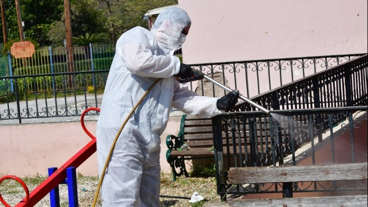ΔΗΜΟΣ ΜΕΤΕΩΡΩΝ: Απολύμανση κοινόχρηστων χώρων