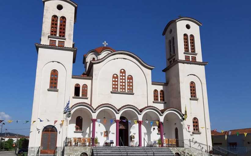 Μη τήρηση μέτρων για την covid 19 στον Ιερό Ναό Κωνσταντίνου και Ελένης Καλαμπάκας