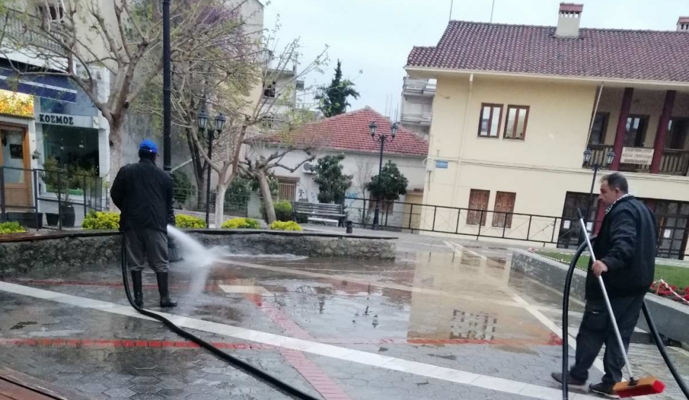 Δήμος Μετεώρων:  Πρόγραμμα καθαρισμού κοινόχρηστων χώρων