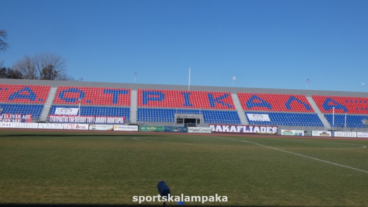 Στο Δημ. Στάδιο Τρικάλων το Μετέωρα - Καρίτσα την Μεγάλη Τετάρτη