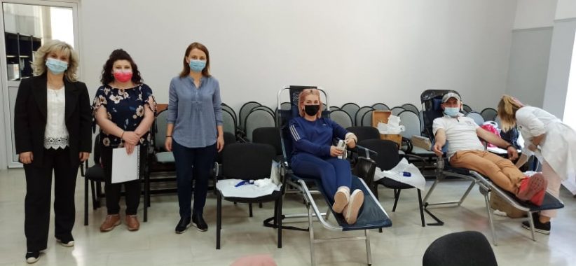 Πραγματοποιήθηκε η εθελοντική αιμοδοσία του Δήμου Φαρκαδόνας