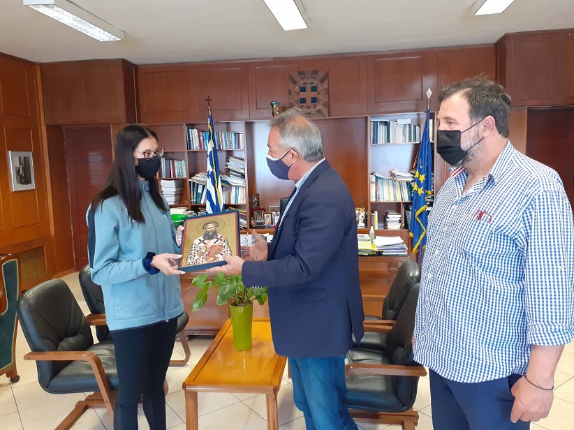 Συγχαρητήρια Χρήστου Μιχαλάκη στη Φένια Τζέλη