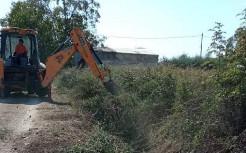Καθαρισμός χειμάρρων – ρεμάτων στην Κοινότητα Βασιλικής