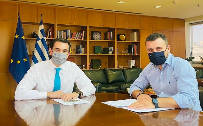 Συνάντησή Αβραμόπουλου - Σκρέκα στην Αθήνα
