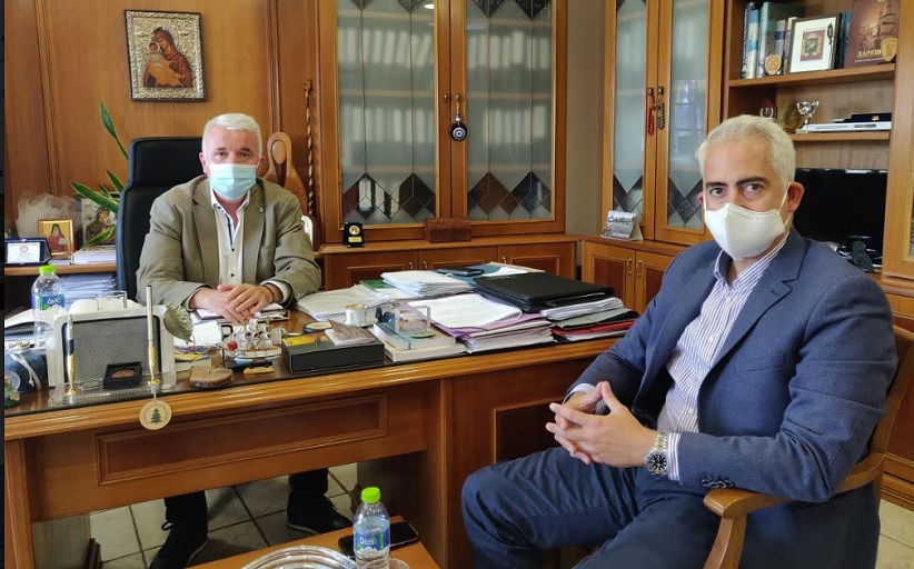 Συνάντηση του Δημάρχου Δήμου Μετεώρων με τον Πρόεδρο του ΚΕΘΕΑ