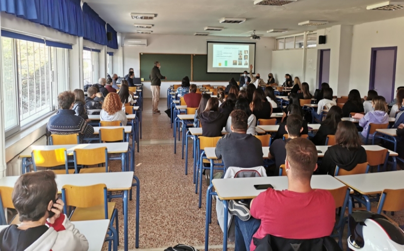 Καλωσόρισμα Παπαστεργίου σε 119 πρωτοετείς του τμήματος Διαιτολογίας - Διατροφολογίας