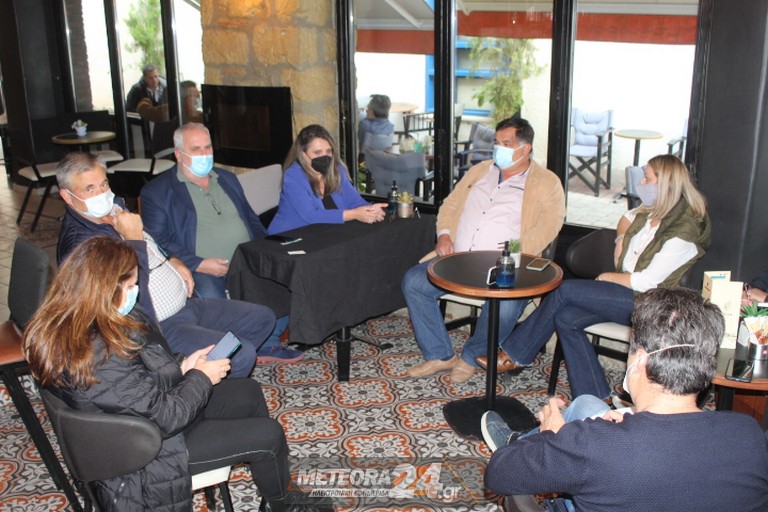 Επίσκεψη της πρώην Υφυπουργού Αγροτικής Ανάπτυξης κ. Ολυμπίας Τελιγιορίδου στην Καλαμπάκα.
