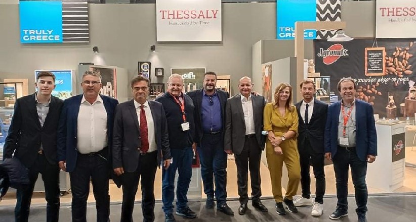 Η Περιφέρεια Θεσσαλίας κέρδισε τις εντυπώσεις  στη διεθνή έκθεση τροφίμων ποτών Anuga της Κολονίας