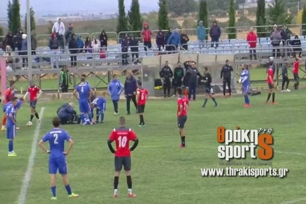 «Δολοφονικό» τάκλιν σε τοπικό αγώνα