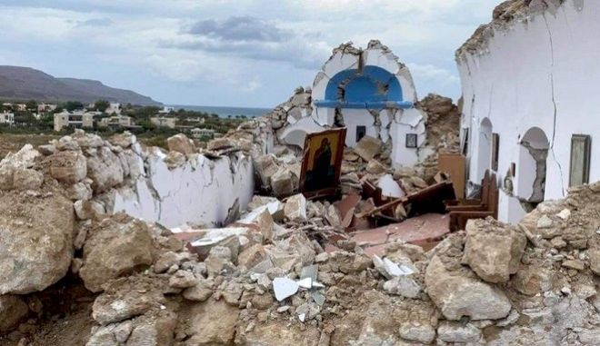 Πολύ ισχυρός σεισμός 6,3 ρίχτερ ανοιχτά της Κρήτης